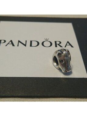 Pandora Sterling Silver Horse Head Charm 790253